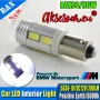 2 броя нови габарити с лупи BAX9S с 10 LED диода крушка H6W дневни светлини фарове за коли ремаркета, снимка 2