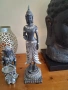Продавам 2 статуи заедно на Буда, черна и сребърна, "Богиня Деви Тара", снимка 1