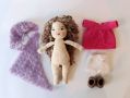 Плетени играчки, кукла ръчна изработка, подарък за момиче,  играчка ръчна изработка, снимка 6