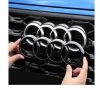 емблема Audi Q2 275 mm черен гланц ауди, снимка 1 - Аксесоари и консумативи - 45413883