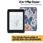 Калъф + протектор за Kindle Paperwhite 2018 (10th Gen) - Butterflies, снимка 2