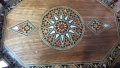 Старинен поднос с борд и невероятно богата интарзия, снимка 3