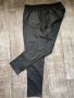 Нов черен еластичен елегантен кожен панталон ластик на кръста 