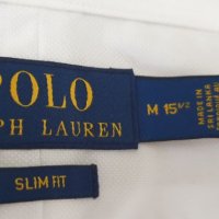 POLO Ralph Lauren Slim Fit Pique Cotton Mens Size M /15/1/2 ОРИГИНАЛ! НОВО! Мъжка Риза!, снимка 6 - Ризи - 45118113