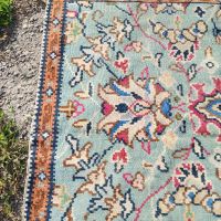 Стар чипровски килим пътека , снимка 5 - Антикварни и старинни предмети - 45963782