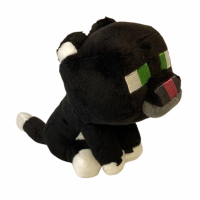 Играчка Майнкарфт, Black Cat , Плюшена, 22 см., снимка 1 - Плюшени играчки - 44943339