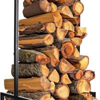 G-Rack Здрава рамка за дърва за огрев, 95x50x35cm, черна, снимка 1 - Други стоки за дома - 45221401
