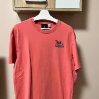 Розова мъжка тениска H&M / М размер, снимка 2 - Тениски - 45569415