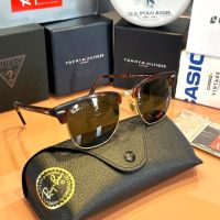 Оригинални слънчеви очила Ray-Ban clubmaster 3016, снимка 3 - Слънчеви и диоптрични очила - 42614927