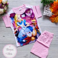 Пижама на Алиса в страната на чудесата, снимка 1 - Детски пижами - 45454221