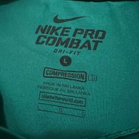 Мъжка тениска Nike Pro Combat, размер: L  , снимка 4 - Тениски - 45171537