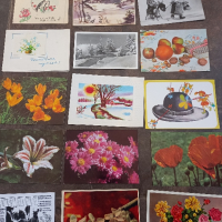 стари поздравителни картички от соца, снимка 10 - Колекции - 44938031