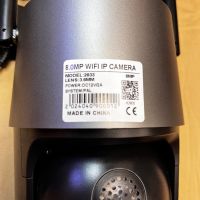 Двойна Smart WiFi безжична IP 8 mpx камера с лампа охрана сирена последен модел 2024 год, снимка 3 - IP камери - 46146262