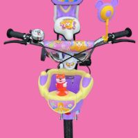 Детски велосипед 14 инча , циклама, снимка 2 - Велосипеди - 45782574