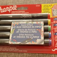 Sharpie Креативни маркери с акрилна боя, без разливане, на водна основа - 5 броя, снимка 9 - Ученически пособия, канцеларски материали - 45484289