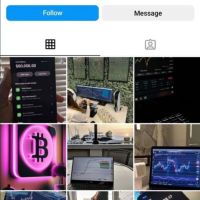 Криптовалута/търговия/сигнали на акаунт в Instagram, снимка 1 - IT/Компютърни - 45191227