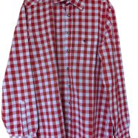 Мъжка карирана риза Drachten, 60% памук, 40% полиестер, 76х60 см, L, снимка 1 - Ризи - 45675231