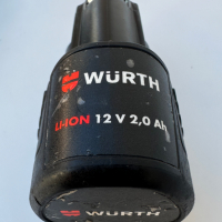 Wurth BS 12-A - Акумулаторен винтоверт 12V 2.0Ah, снимка 5 - Винтоверти - 45011811