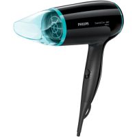 Сешоар Philips Essential Care BHD007/00, 1800 W, 3 Скорости, Cool Shot, Черен/Син, снимка 1 - Сешоари - 46096196