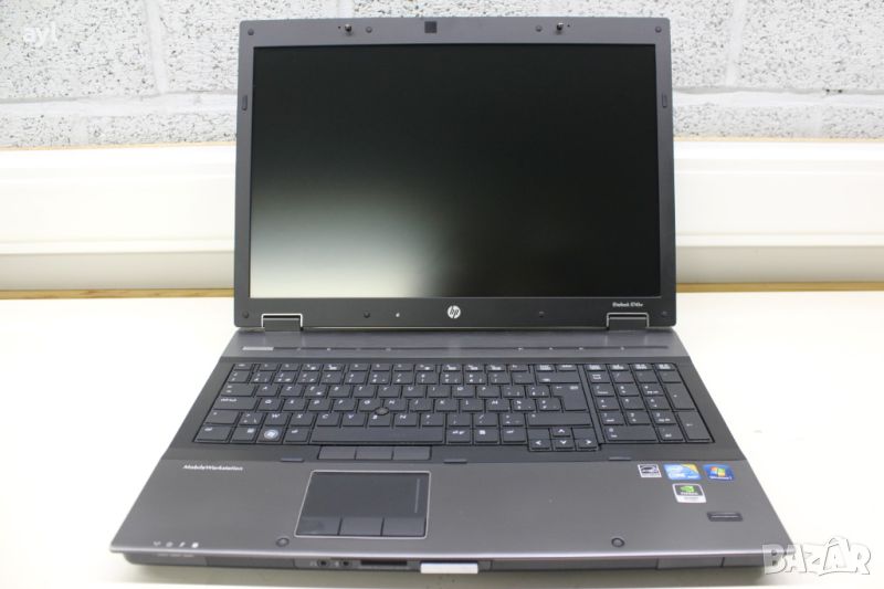 17" Laptop HP Workstation EliteBook 8640w i5 CPU, 1GB VIDEO,  Лаптоп, снимка 1