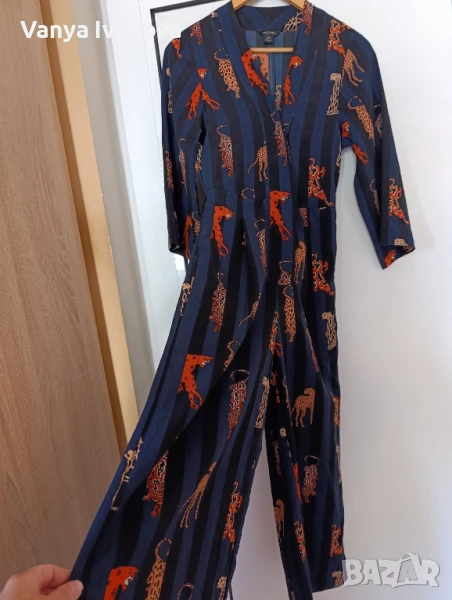 Monki жесток гащеризон с принт тигри, снимка 1