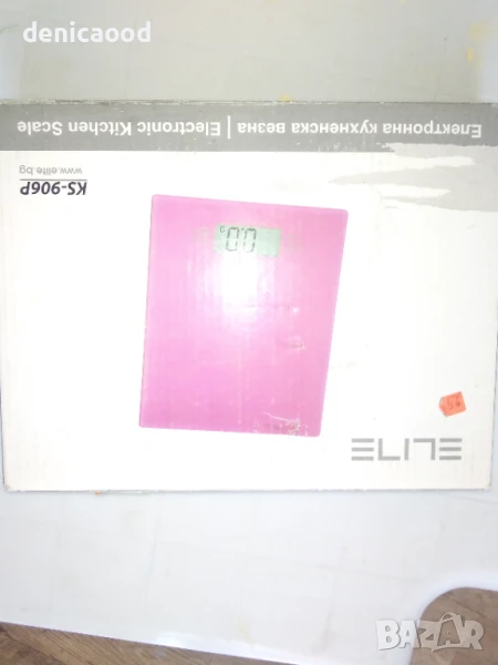  Кухненски кантар Elite KS-906P, снимка 1