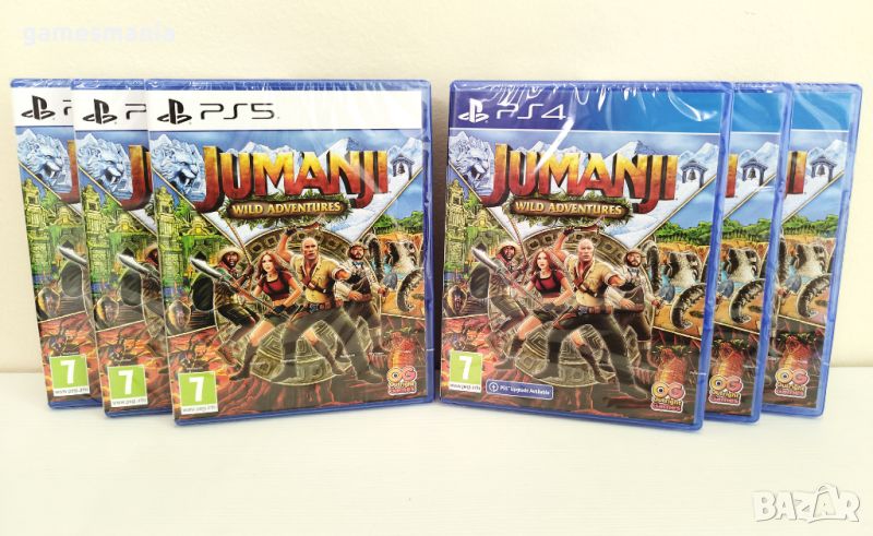 [ps5/ps4] ! СУПЕР цена ! Jumanji Wild Adventures / НОВИ, снимка 1