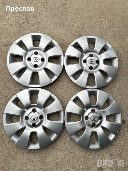 4 броя оригинални тасове за Toyota Yaris 15, снимка 1