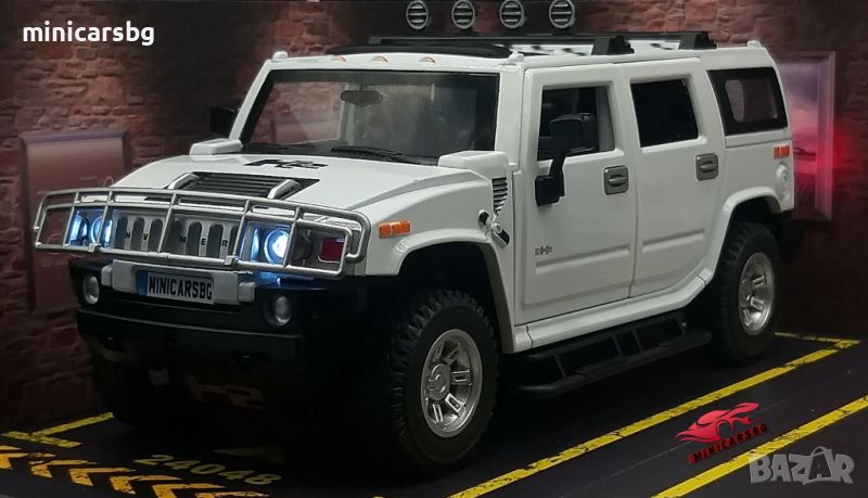 Метални колички: Hummer H2 (Хамър), снимка 1