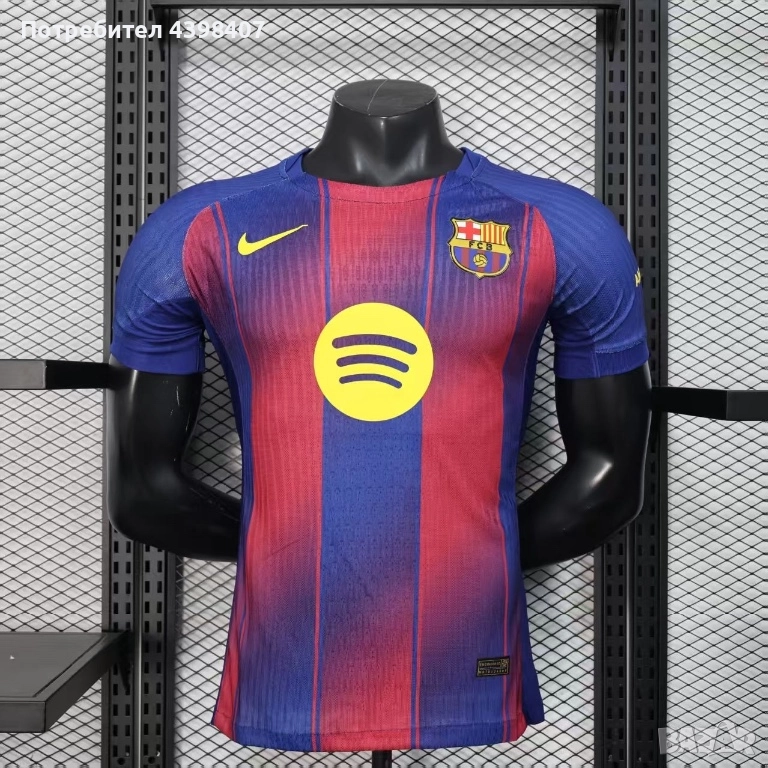 Футболна тениска Barcelona Home 25/26, снимка 1