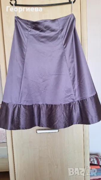 Разкошна пола в лавандулов цвят - нова с етикета, снимка 1