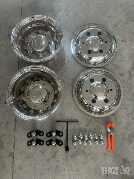 хромирани тасове 16 цола Ивеко Дейли  iveco dayli , снимка 1