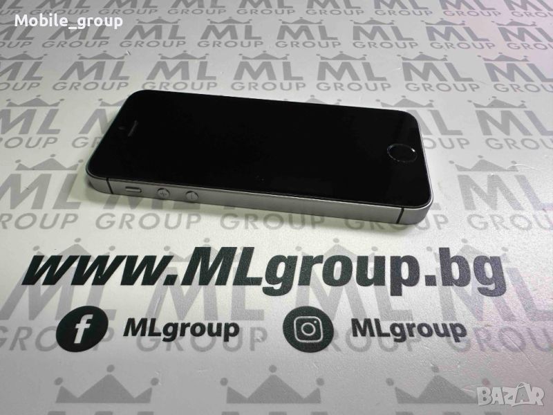 #iPhone SE 128GB Gray 95%, втора употреба., снимка 1