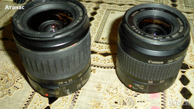 Обективи CANON EF 28-90 II mm 1:4.-5.6 II и CANON EF 38-76mm 1:4-5.6, снимка 1
