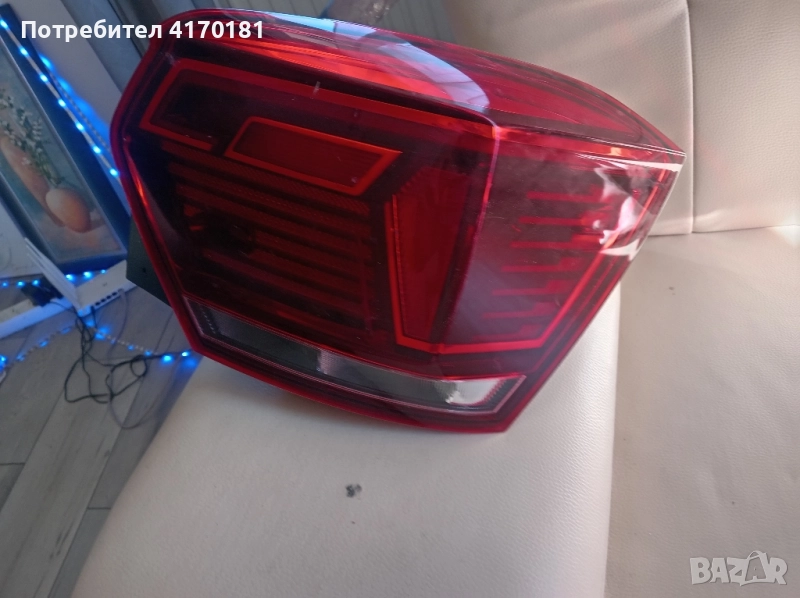 заден десен стоп лед vw polo gti 2020год 2бр ляв и десен , снимка 1
