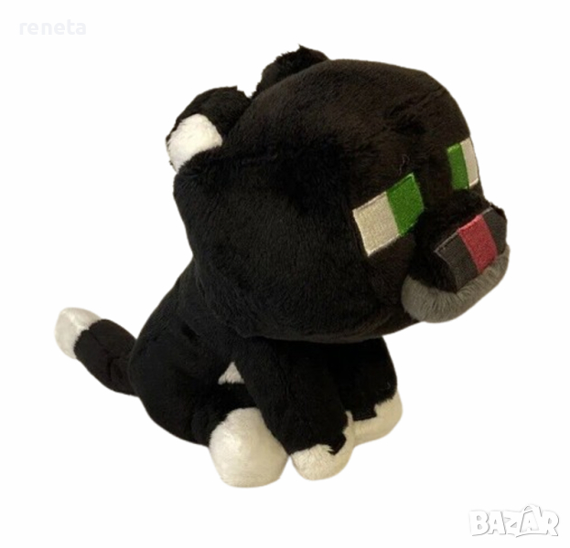 Играчка Майнкарфт, Black Cat , Плюшена, 22 см., снимка 1