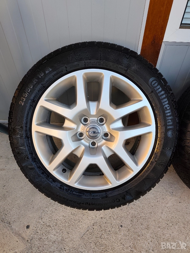18/5/115-ОПЕЛ АНТАРА,ШЕВРОЛЕТ КАПТИВА С ДОБРИ ЗИМНИ ГУМИ КОНТИНЕНТАЛ -235/55/18-нов внос, снимка 1