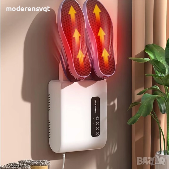 Електрическа сушилня за обувки на стена, мултитаймер, автоматично спиране, безшумна, снимка 1