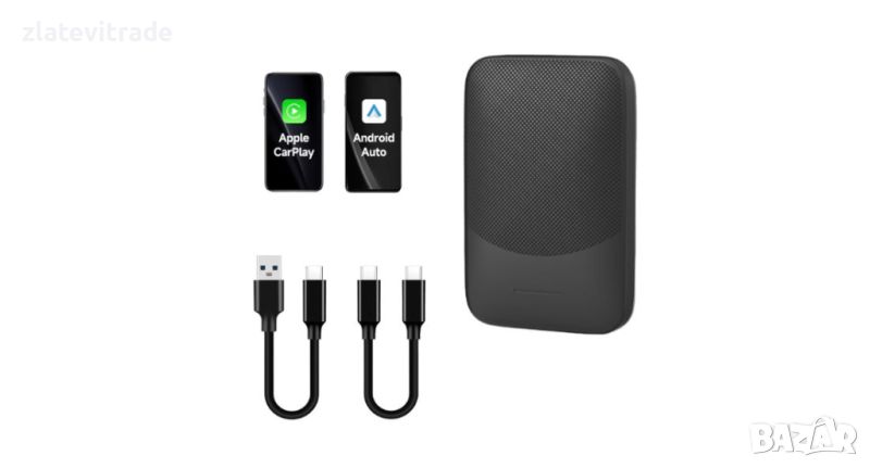 Безжичен Android Auto и Apple Carplay USB Adapter , 9898, снимка 1