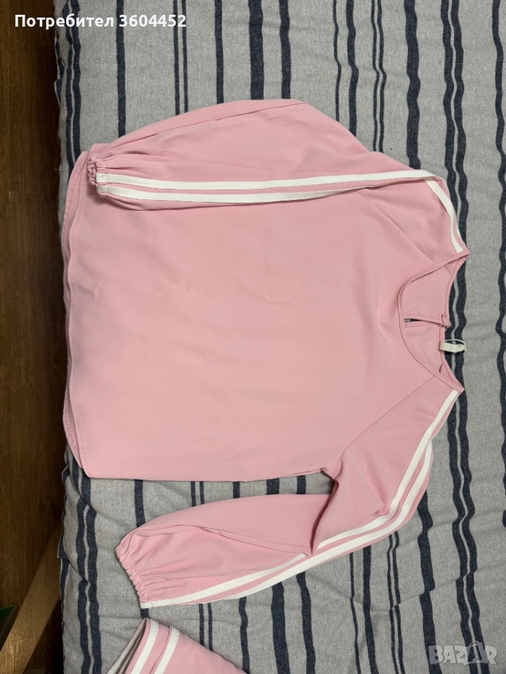 Розов сатенен комплект, снимка 1