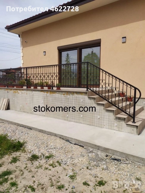 Парапети от метал / ковано желязо – за стълбища, тераси, балкони, снимка 1