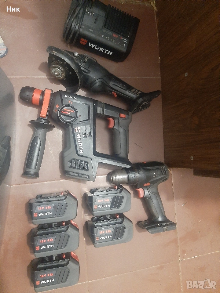 Безчеткови машини Вюрт 18v, снимка 1