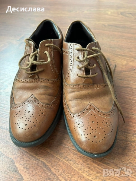 Мъжки кожени обувки, естествена кожа, 44 номер, снимка 1