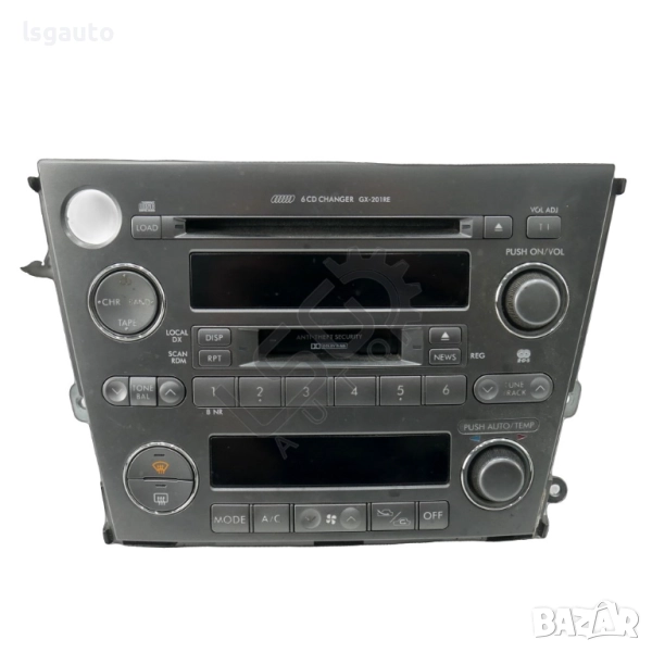 CD плеър панел управление парно климатик Subaru OUTBACK IV 2003-2009 ID: 153047, снимка 1