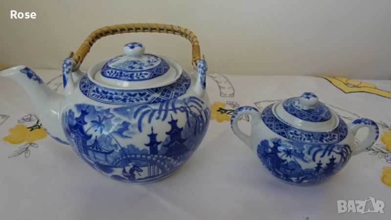 Чайник и захарница  (Nippon),  Япония.                            , снимка 1