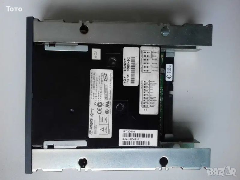 FUJITSU SIEMENS 20/40GB DAT DDS-4 Internal Data Tape Drive STD2401LW, снимка 1