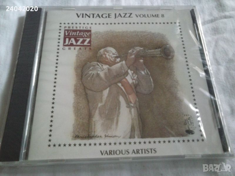 Vintage Jazz Vol.8 оригинален диск, снимка 1
