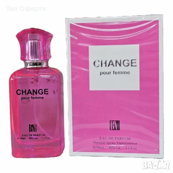 Дамски свеж парфюм CHANGE pour femme EDP, 100ml, снимка 1