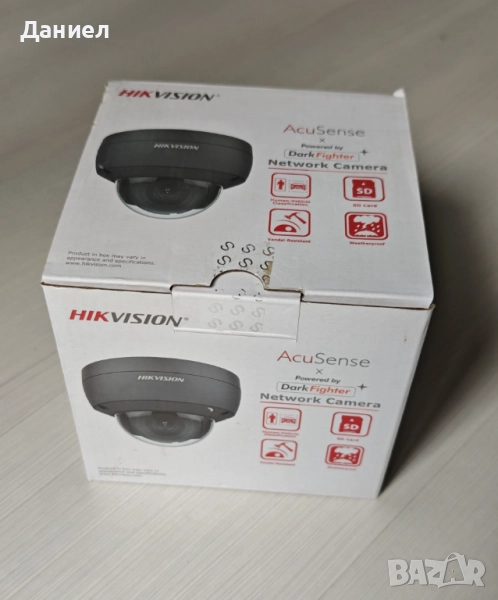 4MP IP камера с микрофон Hikvision Acusense DS-2CD2146G2-ISU, снимка 1