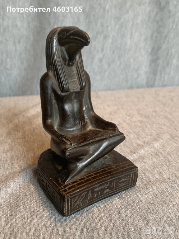 египетска статуетка Thoth, снимка 1